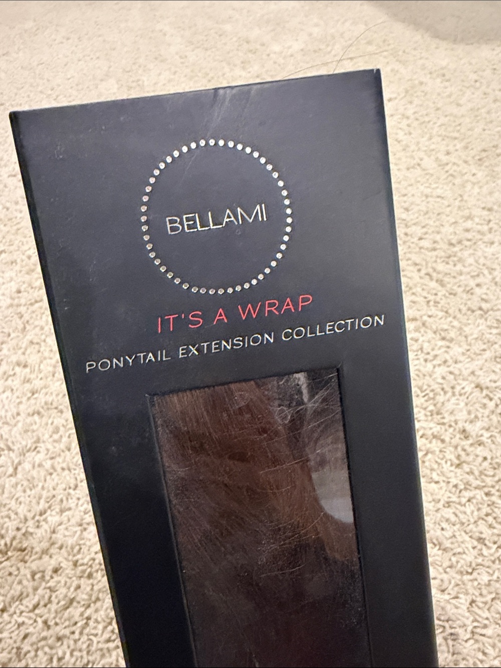 BELLAMI Brown Ponytail Wrap Hair Extension